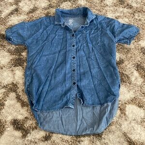 Wonder Nation faux denim shirt